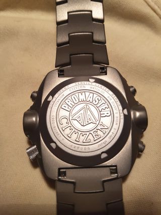 Citizen JP-3020 Alti-Depth Titanium Reloj