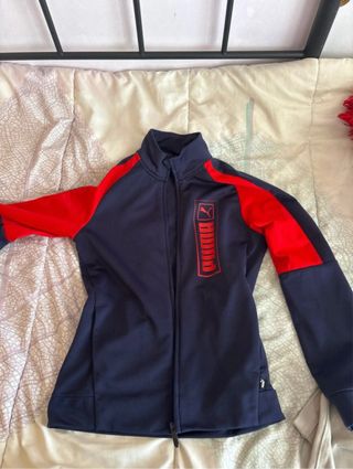 Chaqueta Puma Azul y Roja