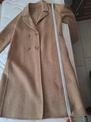 Cappotto vintage classico cammello Italy 46