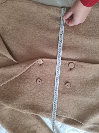 Cappotto vintage classico cammello Italy 46