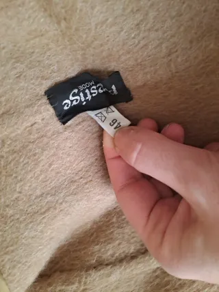 Cappotto vintage classico cammello Italy 46