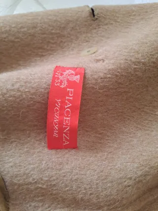 Cappotto vintage classico cammello Italy 46