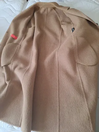 Cappotto vintage classico cammello Italy 46