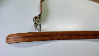 Cinturón de piel 130 cm.