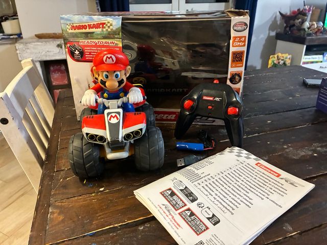 Mario Kart Quad Carrera RC Telecomandato