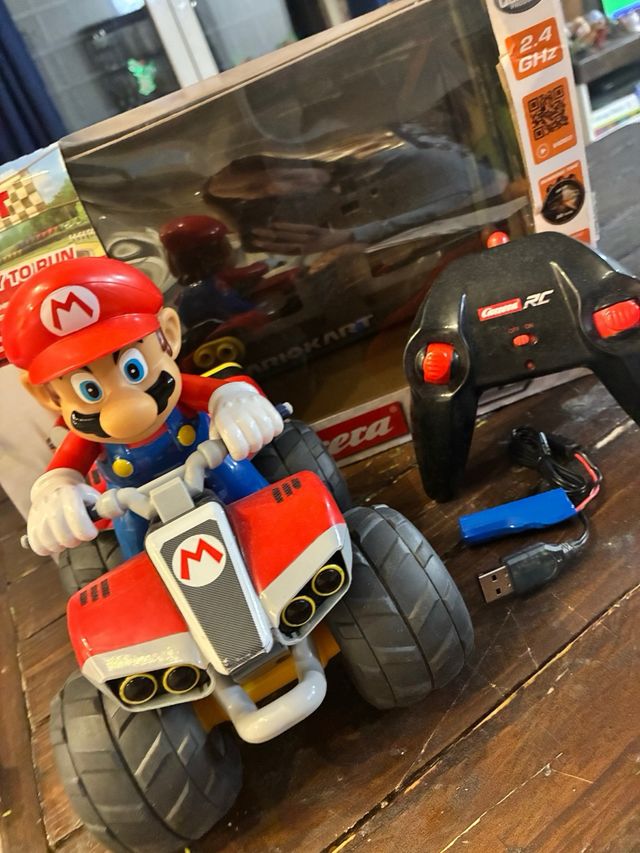 Mario Kart Quad Carrera RC Telecomandato