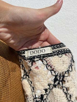 Chaleco Dodo Boho Crochet Talla Única