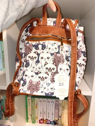 Mochila pequeña gatitos