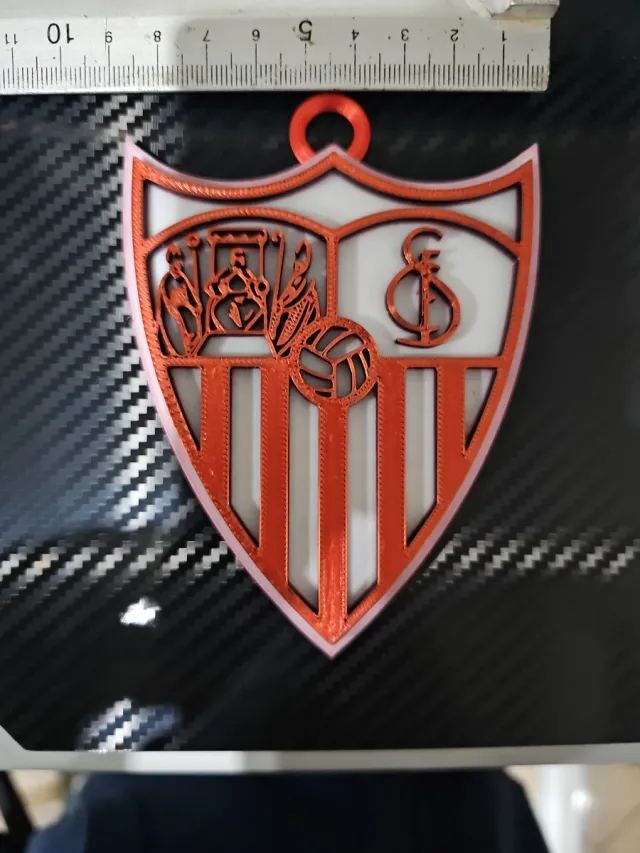 Escudo Sevilla FC 3D