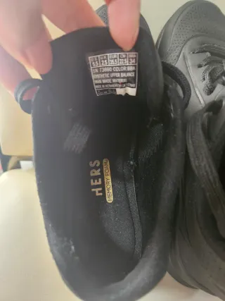 Deportivas Skechers Mujer Negras