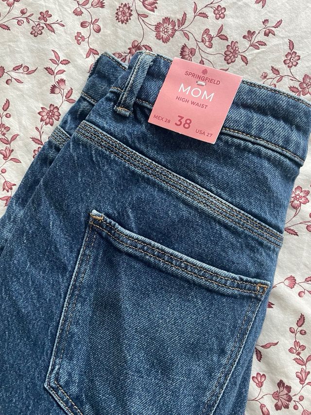 Vaqueros Mom Springfield Talla 38