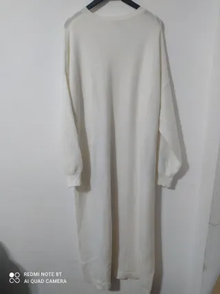 Vestido largo Bristol blanco talla única