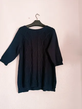 Jersey azul mangas 3/4