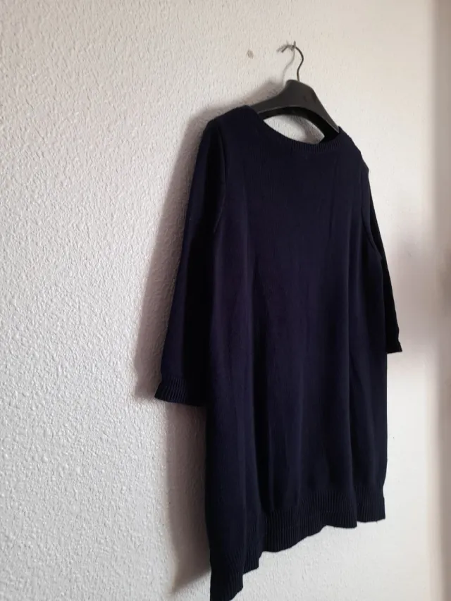 Jersey azul mangas 3/4