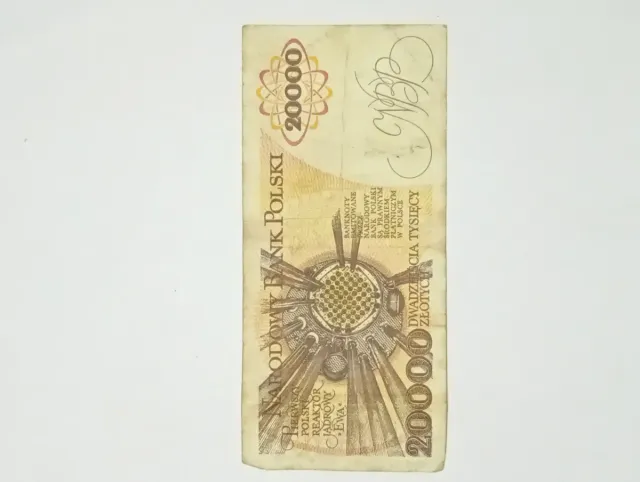 Billete 20000 Zlotych Polonia Coleccionismo