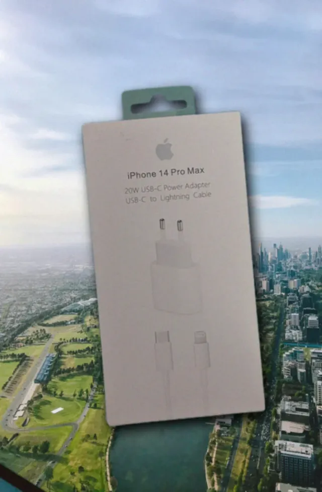 Adaptador Apple 20W Con Cable USB-C a Lightning