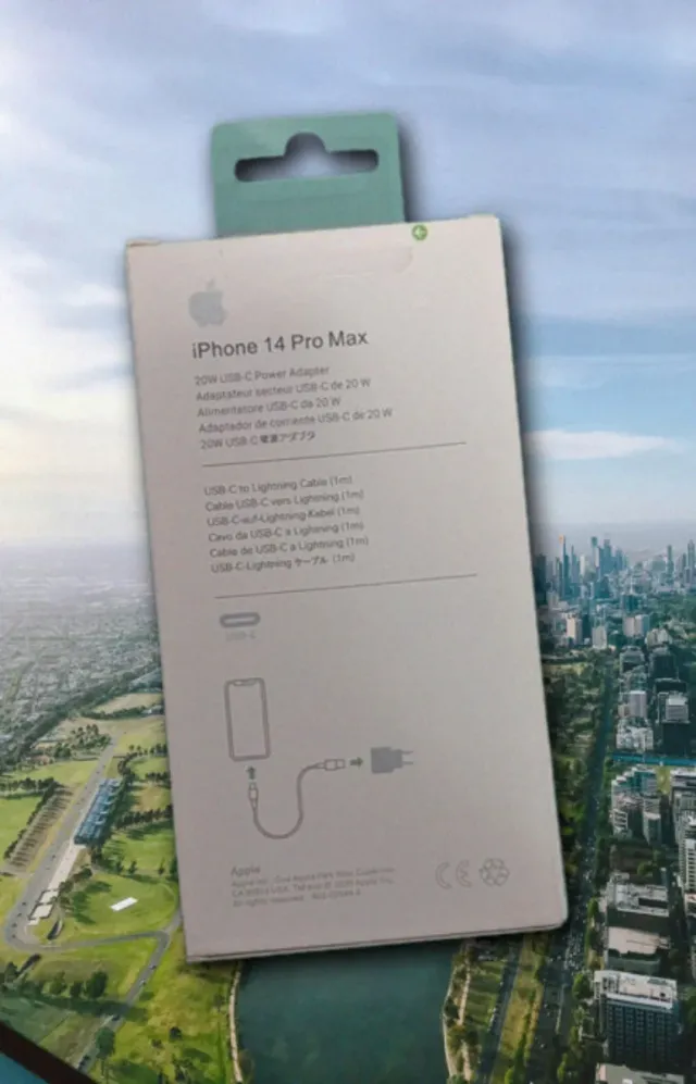 Adaptador Apple 20W Con Cable USB-C a Lightning