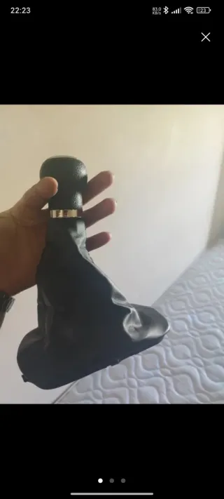 Pomo y funda palanca Passat B6