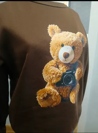 Sudadera Oso Marrón