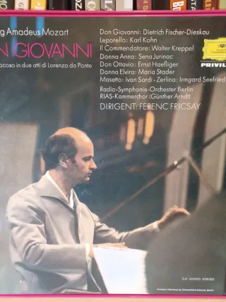 VINILO Mozart Don Giovanni Fricsay