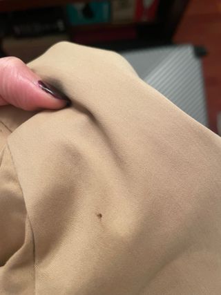 Gabardina clásica beige