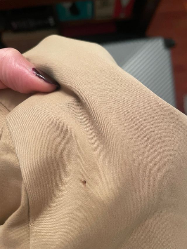 Gabardina clásica beige