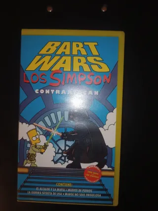 Bart Wars Los Simpson VHS