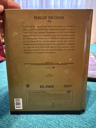 Película Rebelde sin Causa James Dean DVD