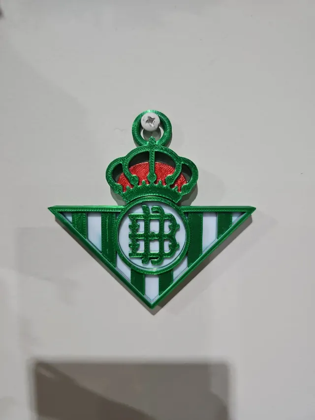 Escudo Real Betis Balompié en 3D