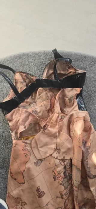 Alviero Martini Vestito Mappa del Mondo