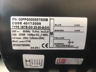 Turbina Doble Fancoil 3BTB-CO 25-20