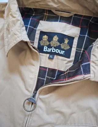 Giacca Barbour uomo beige