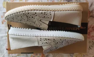 Mocassini Weinbrenner beige pelle traforata