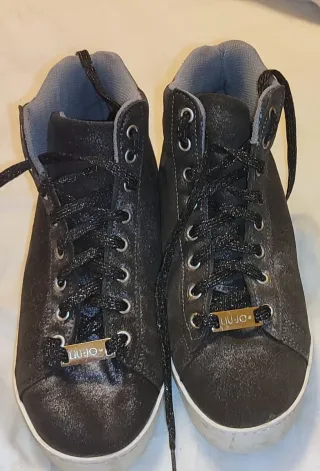 Scarpe Liu Jo donna nere/argento taglia 39