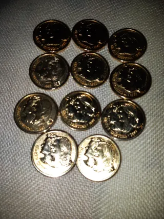 Monedas Barcelona Octubre 1997 Iñaki y Cristin