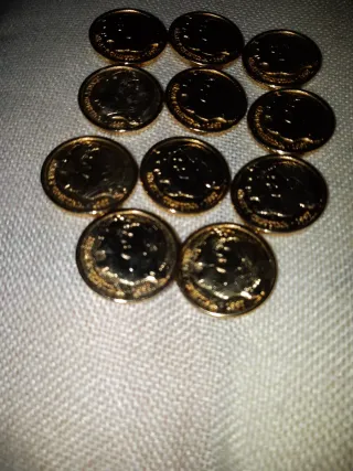 Monedas Barcelona Octubre 1997 Iñaki y Cristin