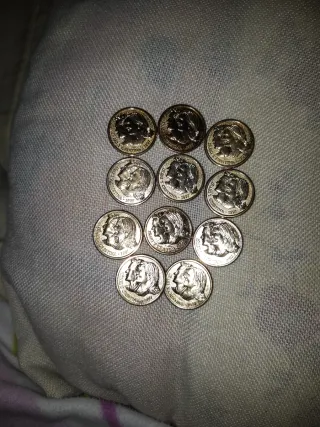 Monedas Barcelona Octubre 1997 Iñaki y Cristin