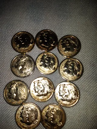 Monedas Barcelona Octubre 1997 Iñaki y Cristin