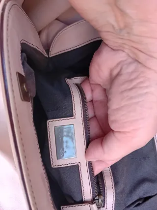 Borsa Fendi Pelle Beige