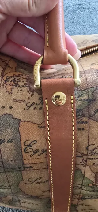 Borsone Alviero Martini stampa mappa