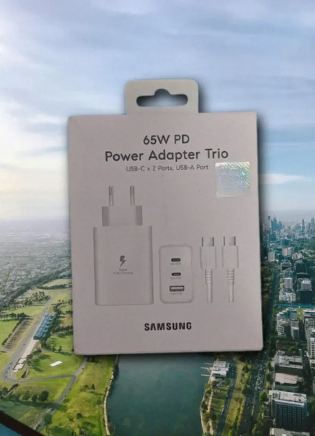 Cargador Samsung 65W PD Power Adapter Trio