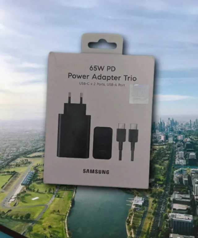 Samsung Cargador 65W PD Power Adapter Trio