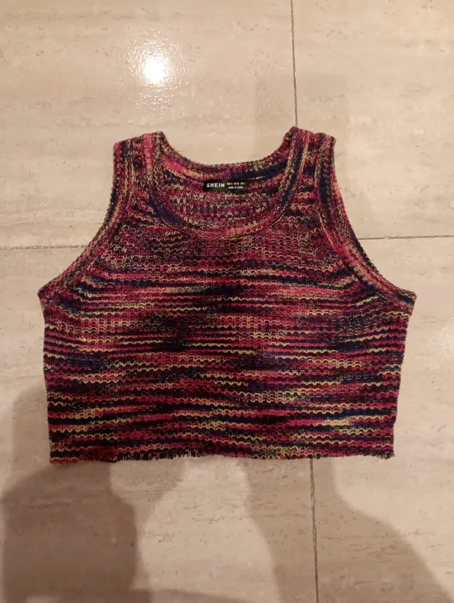 Camiseta SHEIN multicolor XS