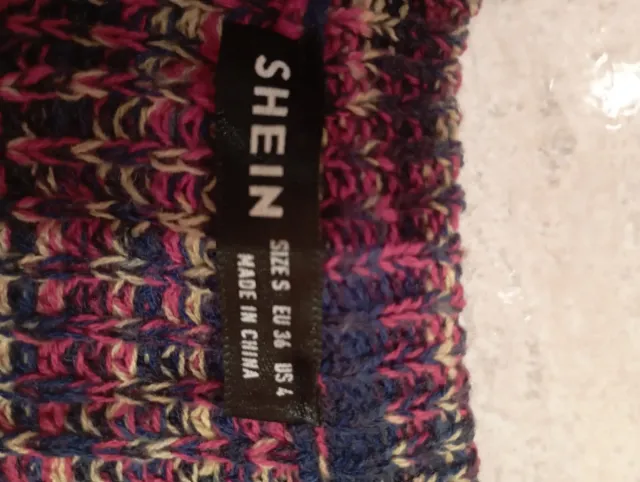 Camiseta SHEIN multicolor XS