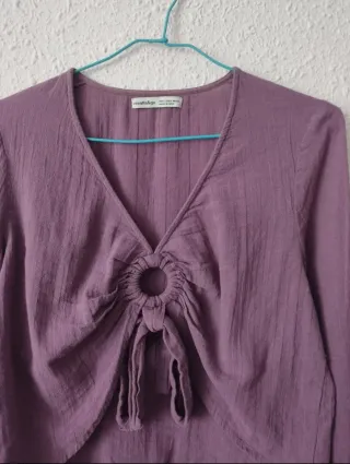 Renatta & Go Camiseta Morada Talla S