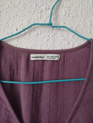 Renatta & Go Camiseta Morada Talla S