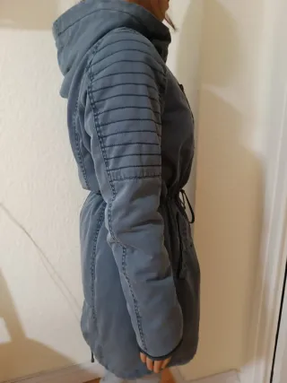 Chaqueta Abrigo Mujer Talla M Azul