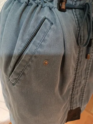 Chaqueta Abrigo Mujer Talla M Azul