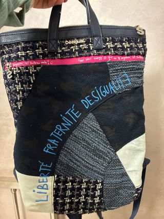 Mochila Desigual patchwork