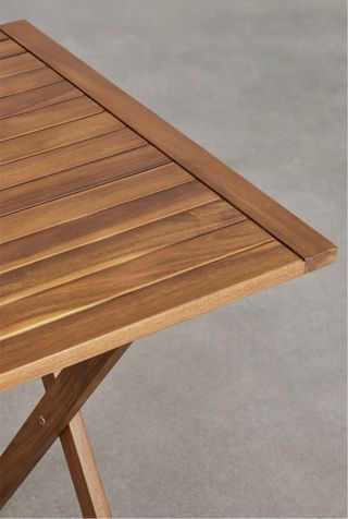 Mesa de madera acacia Delawer Sklum